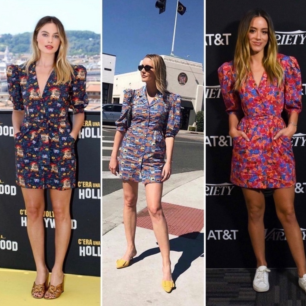 LHD
Printed Mini Dress - Picture 12 of 14